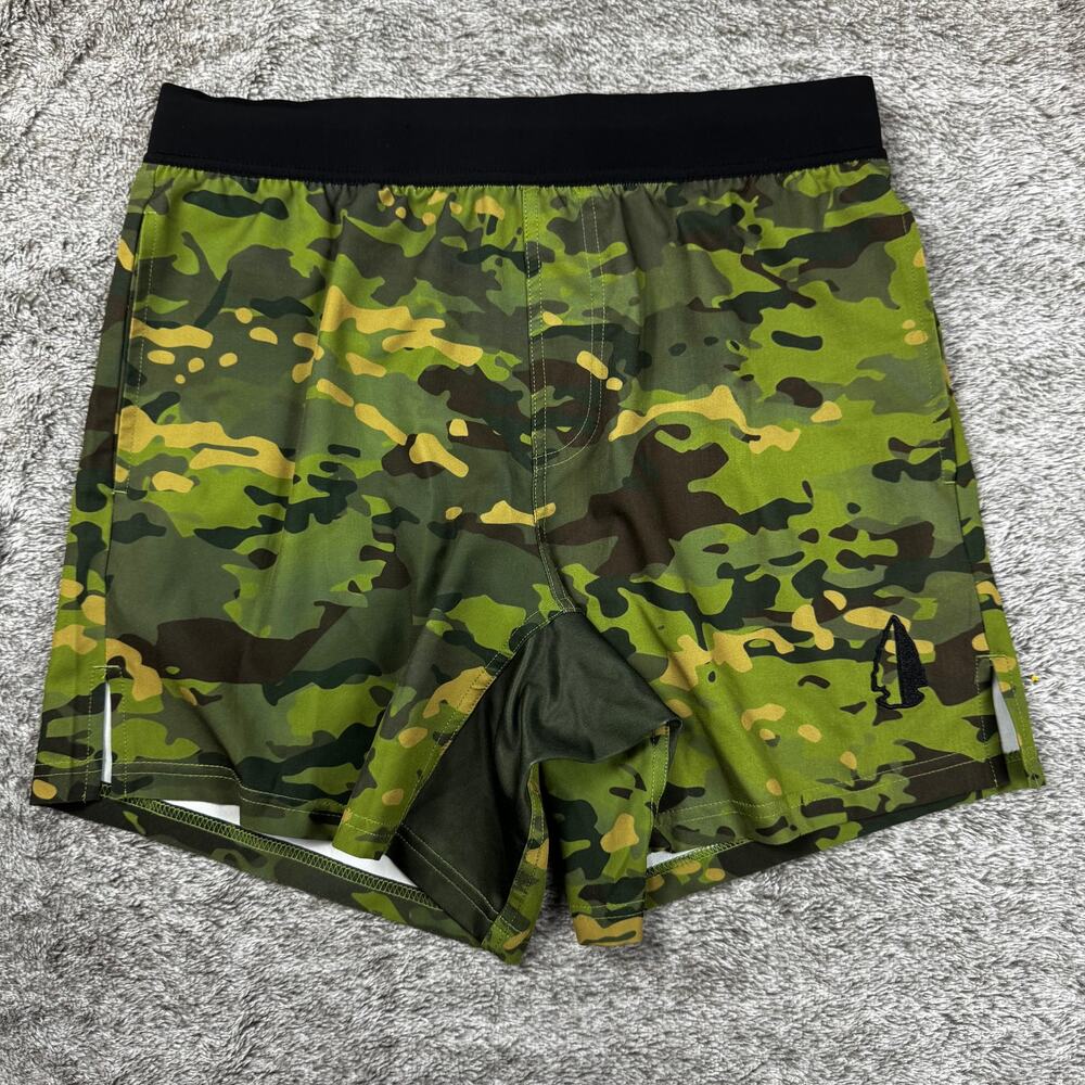 Tachuntfish Athletic Shorts Men's Medium Army Green
